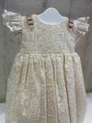 Off White Elegant Dress
