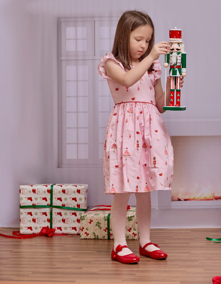 pink nutcracker dress NUTCRACKER PINK TWIRL DRESS