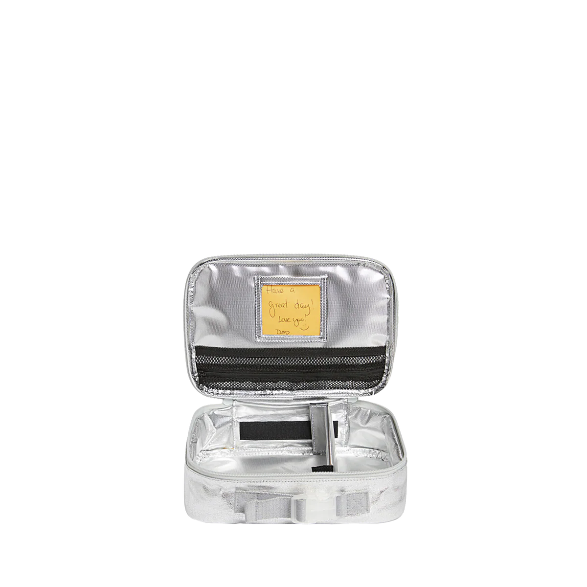 Lunch Box Charms Blue Check