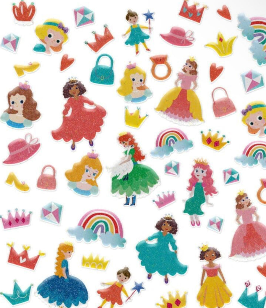 Puffy Sticker Princess