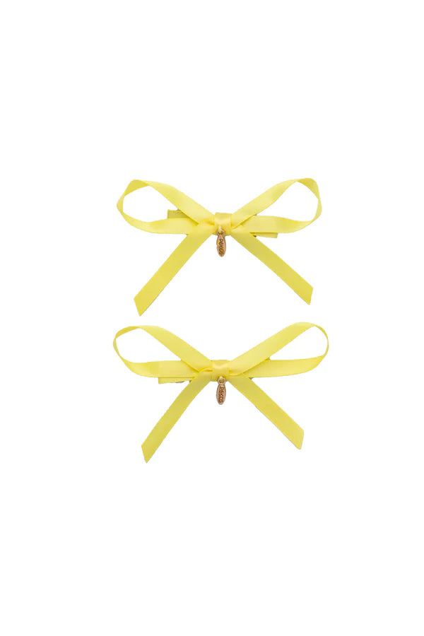 Gerber Clip Set Of 2- Lemon Yellow