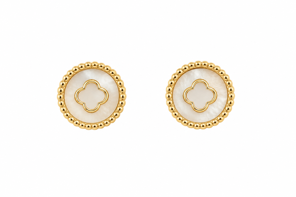 White Beauty Earrings