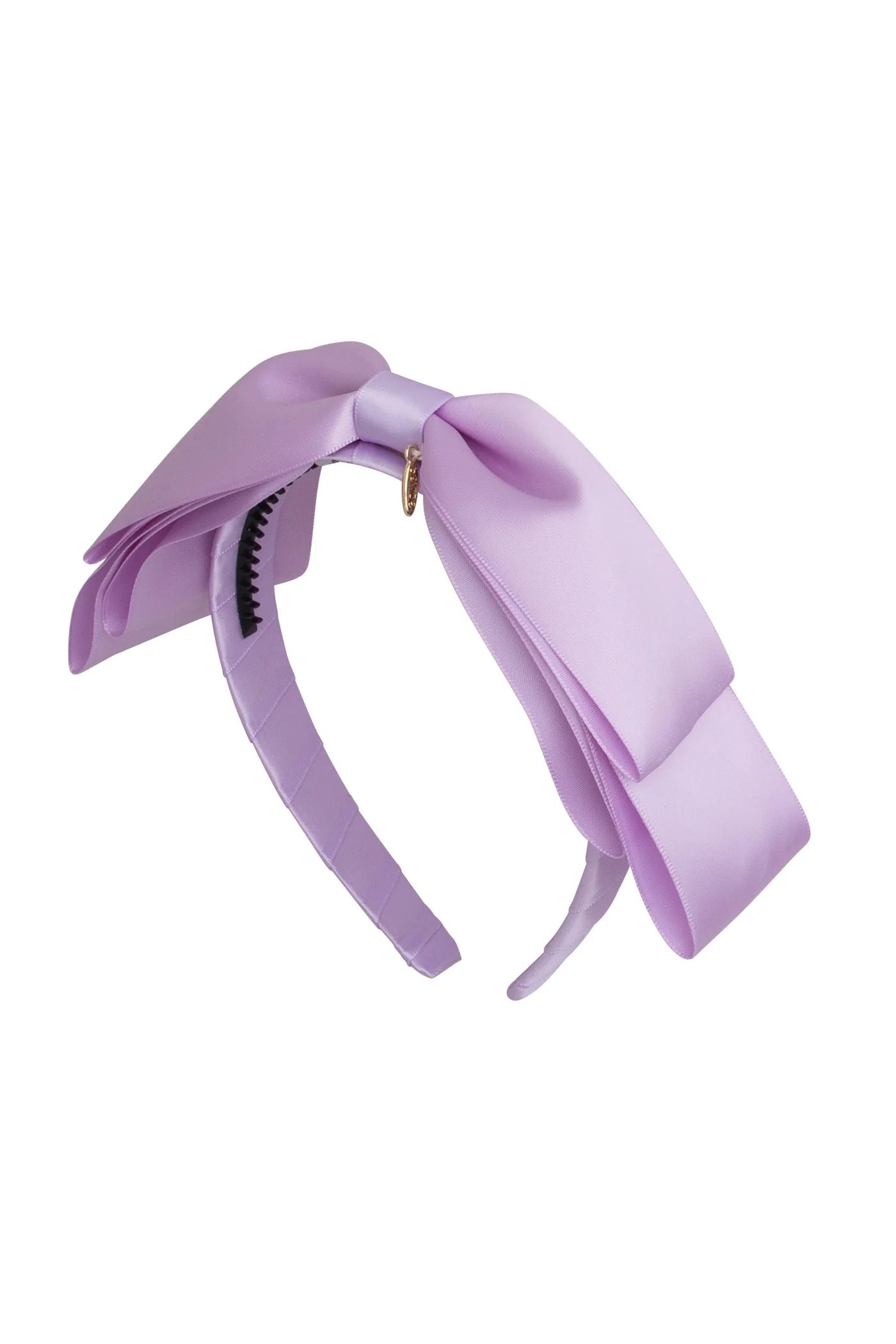 Heather Satin Headband - Orchid