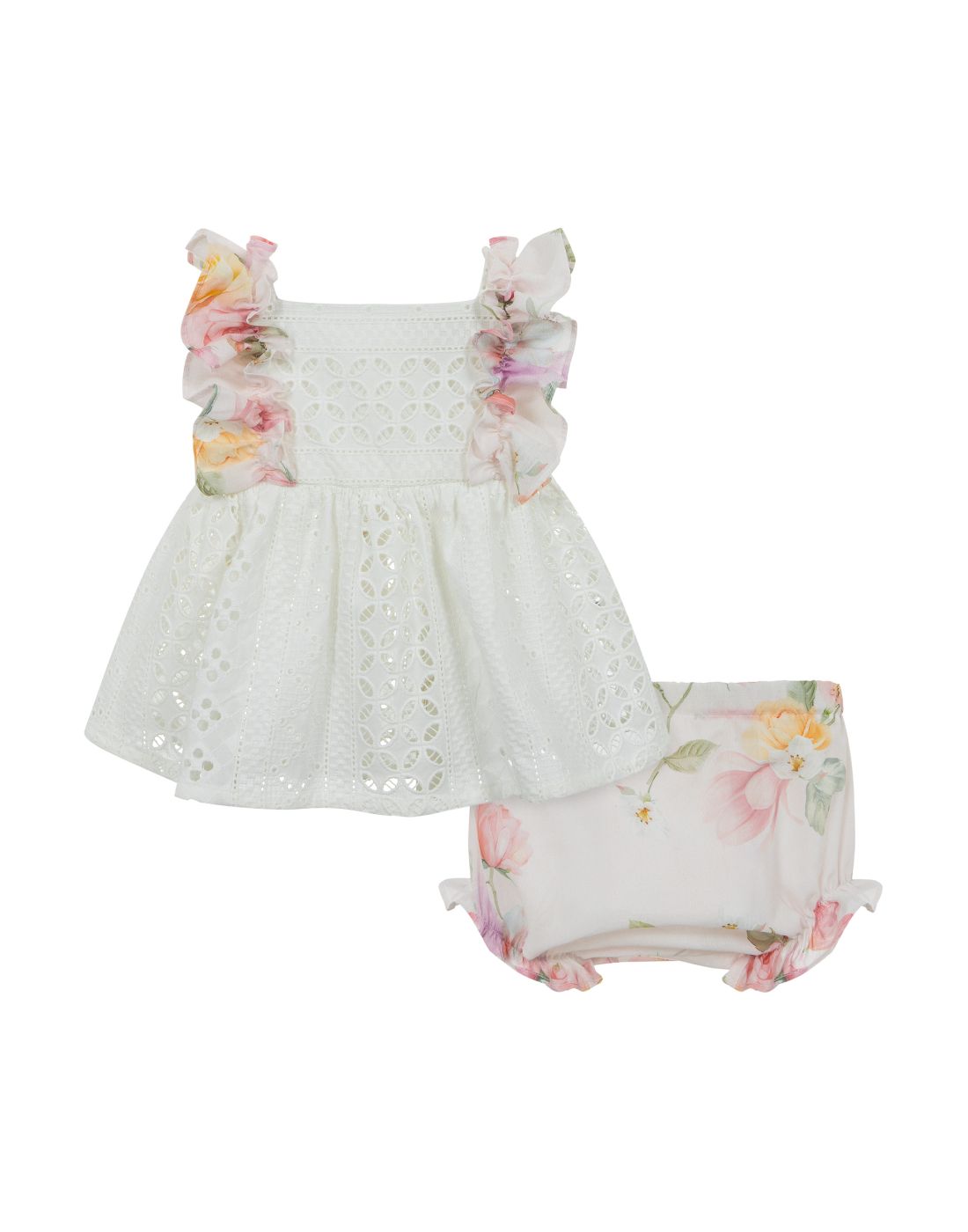 Baby Flowered Bodysuit