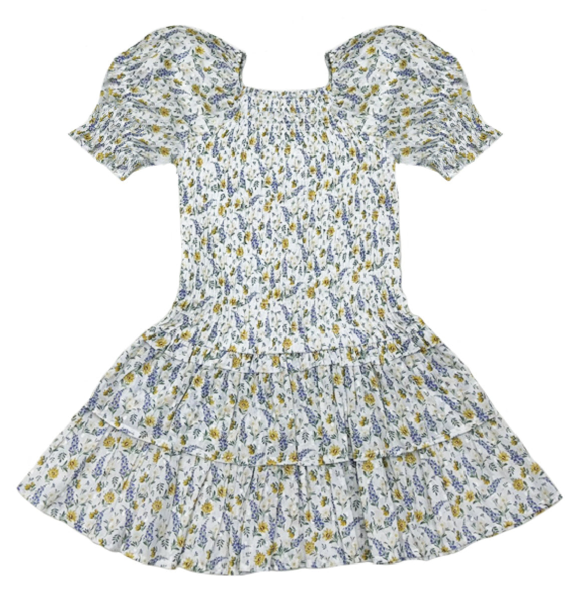Lavender Floral Mirrorball Dress