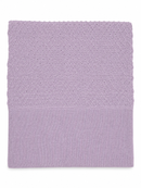 Lilac Knitted Blanket