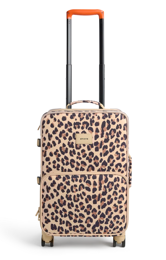 Logan Carry-on Suitcase Leopard