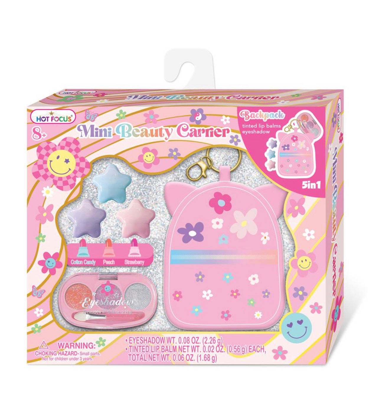 Mini Beauty Carrier, Groovy Flower