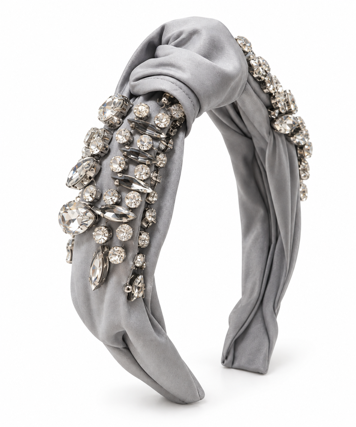 Halo Luxe Charm - silver Grey