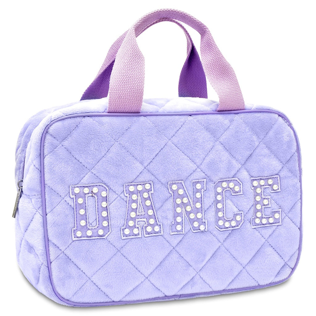 Love To Dance Quilted Cosmetic