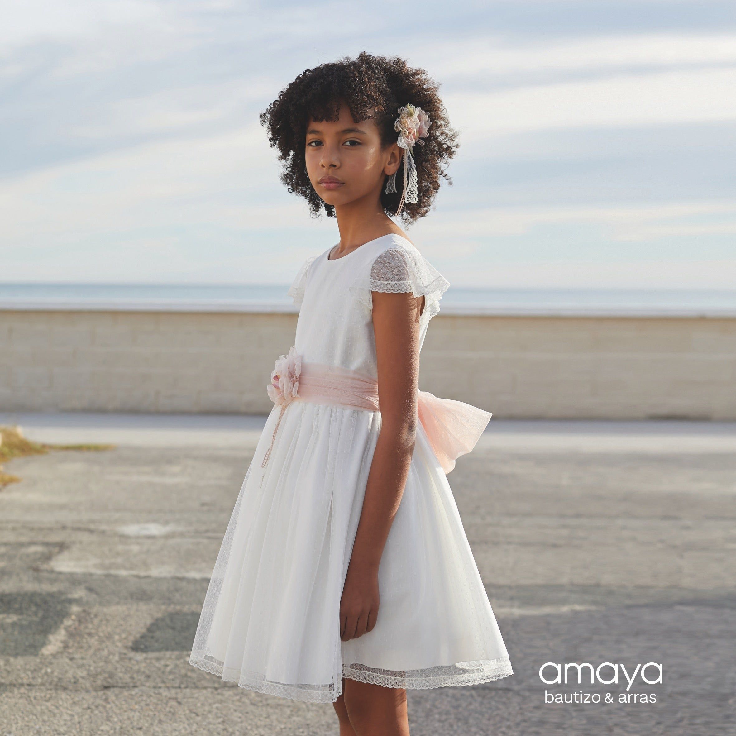 White Wed Baby Dress