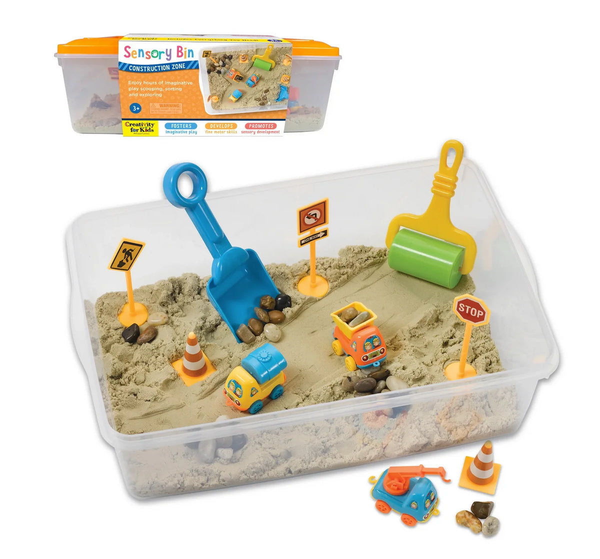 Sensory Bin Construction Zone