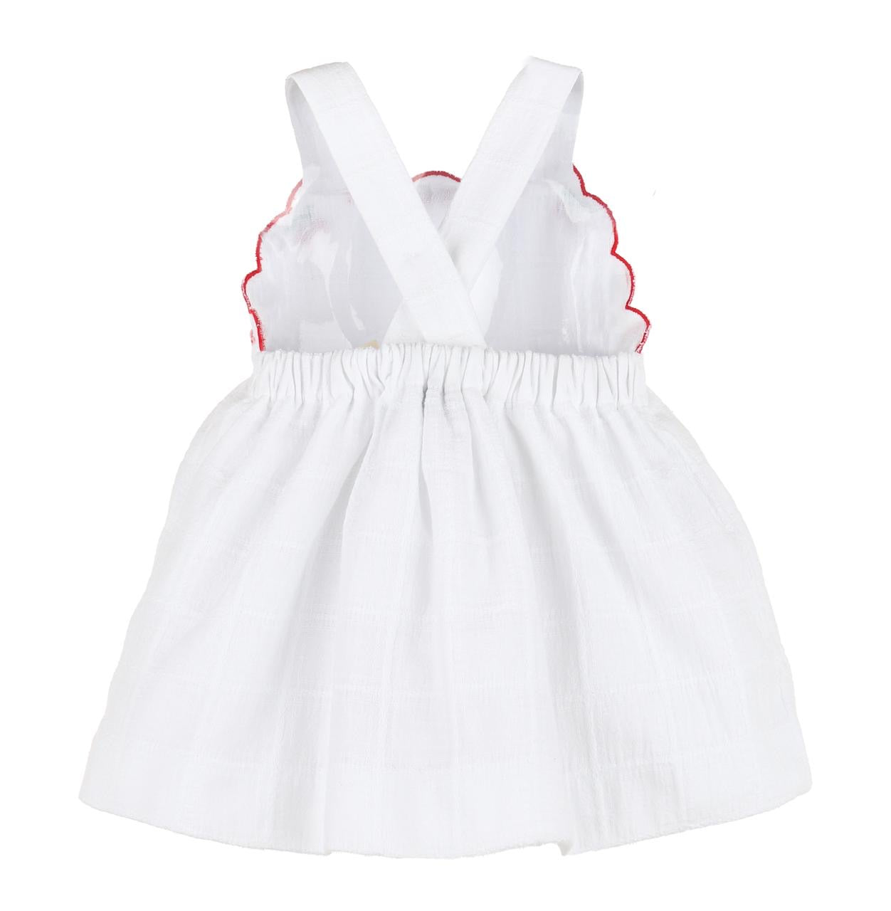 Summer Berries Sundress White