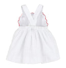 Summer Berries Sundress White