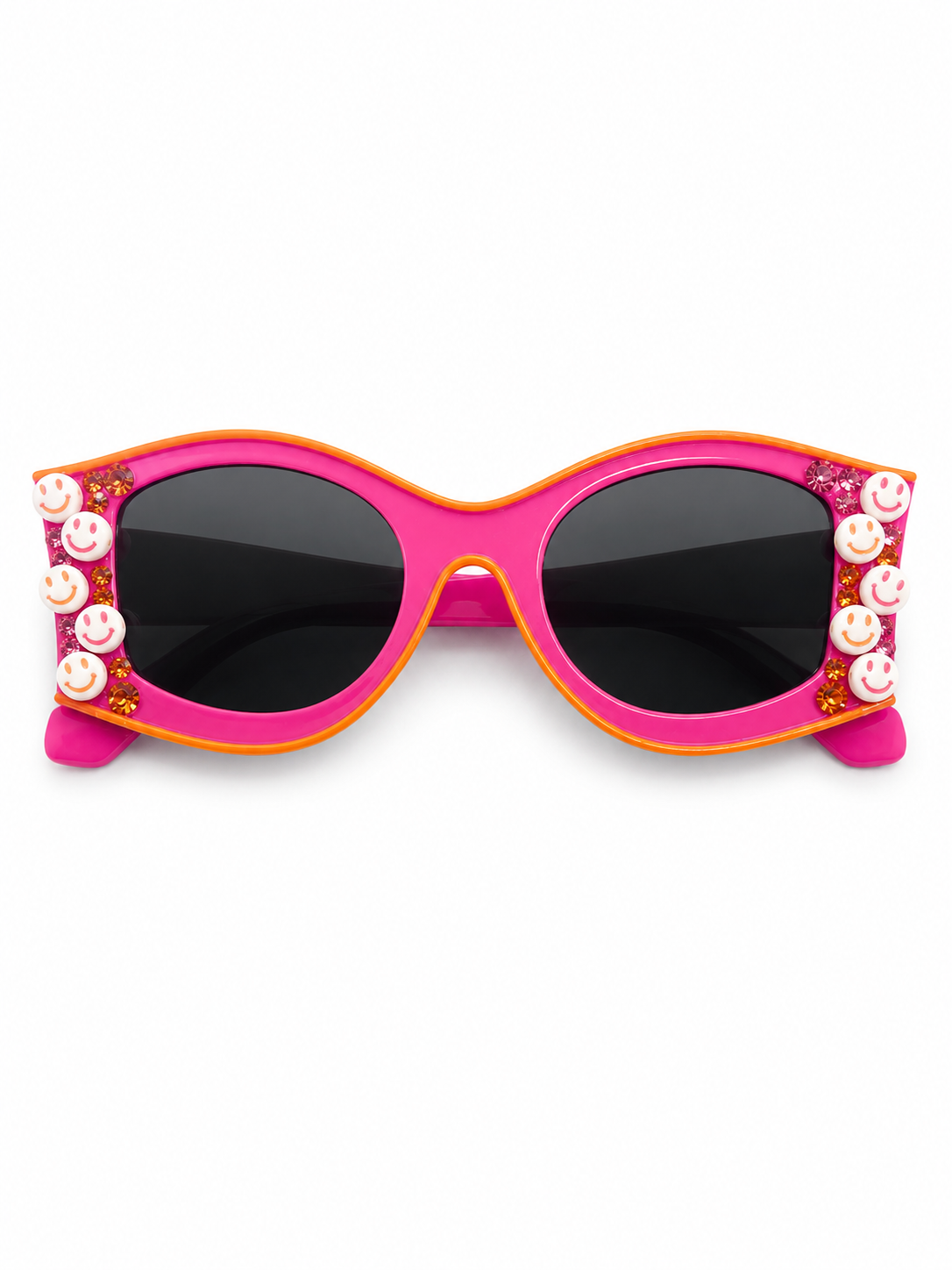 Hot Pink & Orange Sunglasses