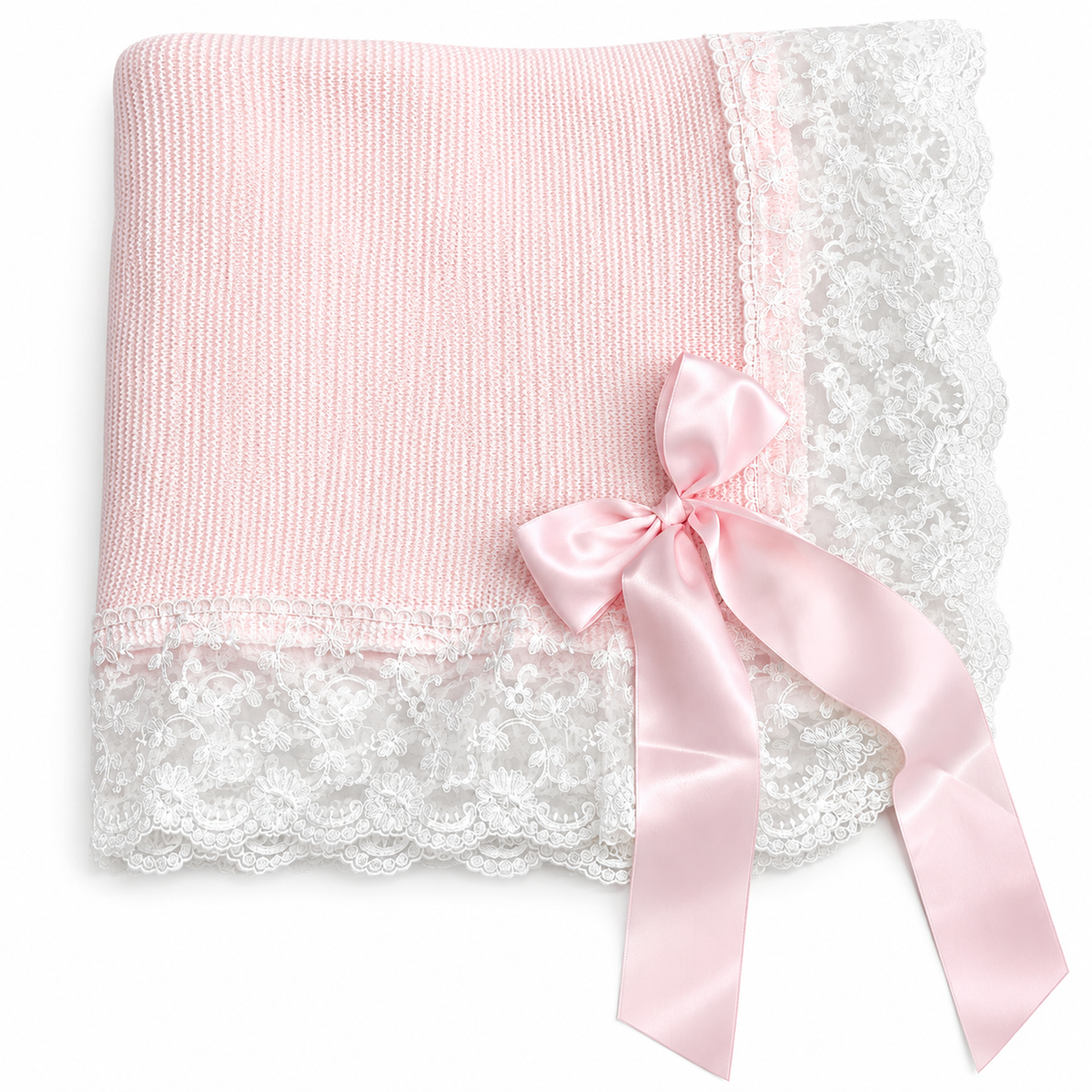 Pink Beauty Lace Blanket
