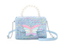 Butterfly Tweed Crossbody