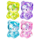 Squeeze Toys Glitter Gummy Bear