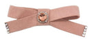 Jeweled Bow - Mauve