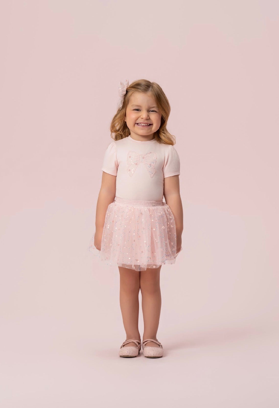 Big Bow Sequin Set