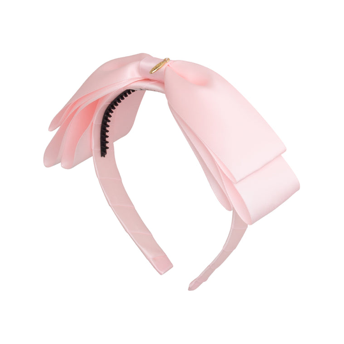 Heather Satin Headband - Baby Pink