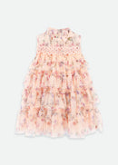 Alberta Peach Dress