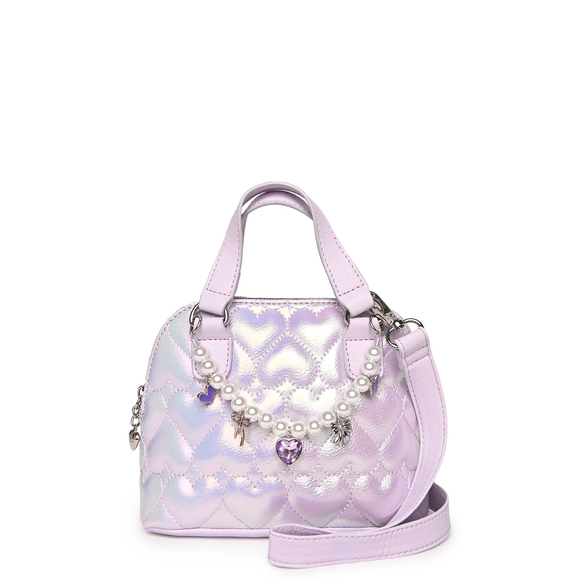 Heart Mini Dome Satchel Crossbody