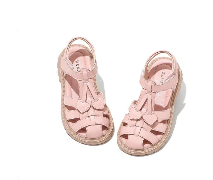 Pink Hearts Sandals