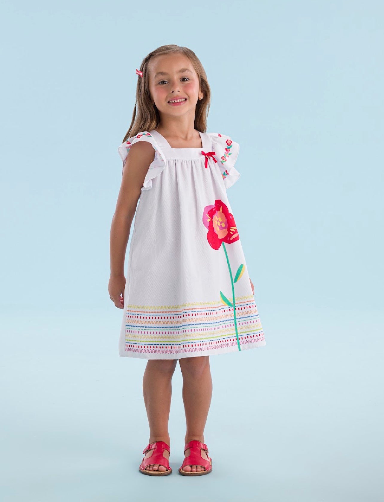 Flowered Cute Dress