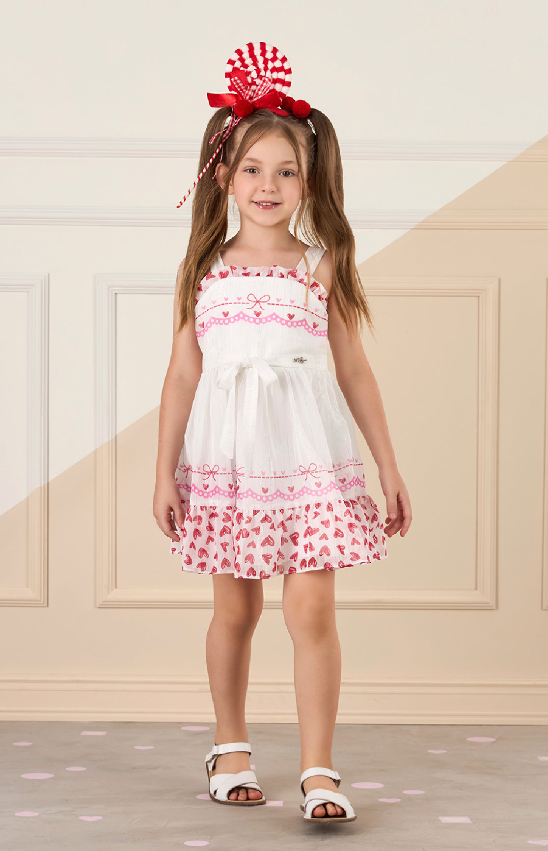 Mini Hearts Brilliant Dress