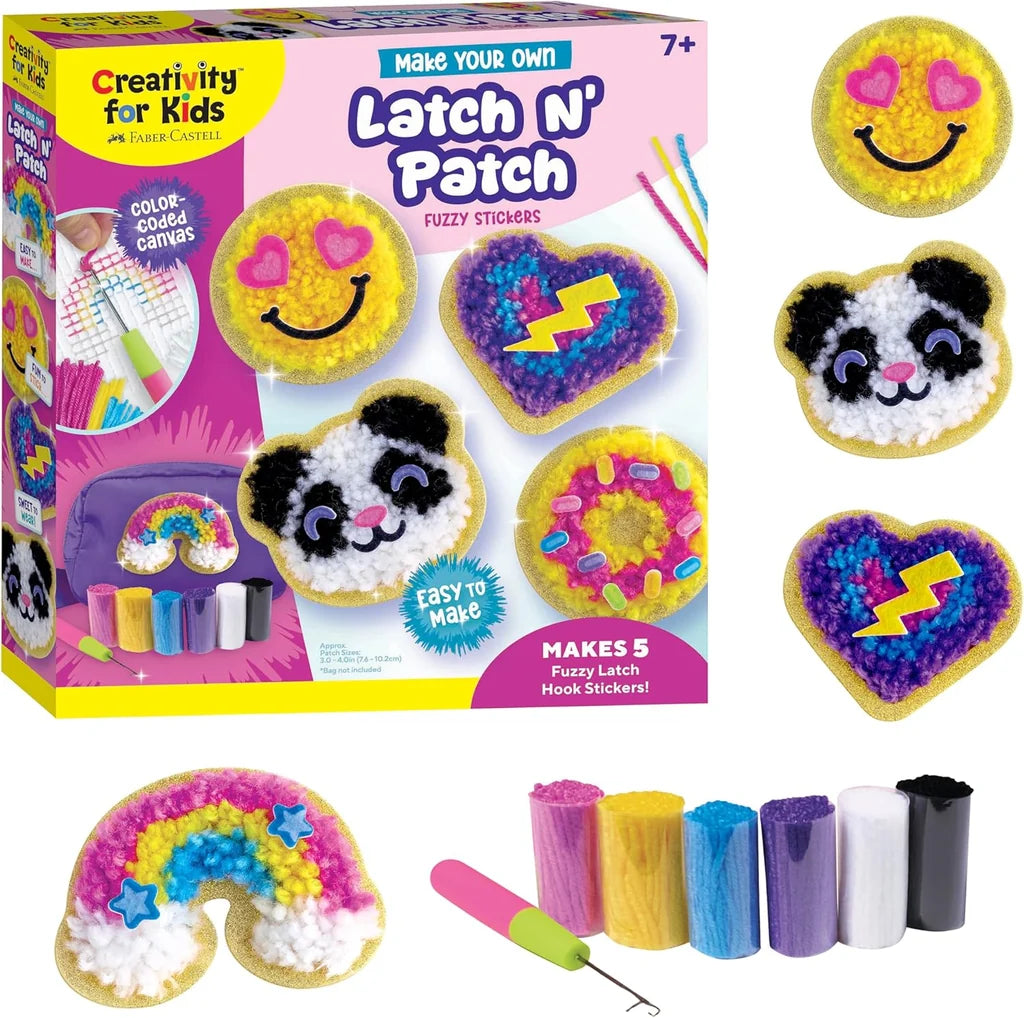 MYO Latch N’ Patch Fuzzy Stickers