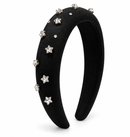 Black Crystal Star Headband