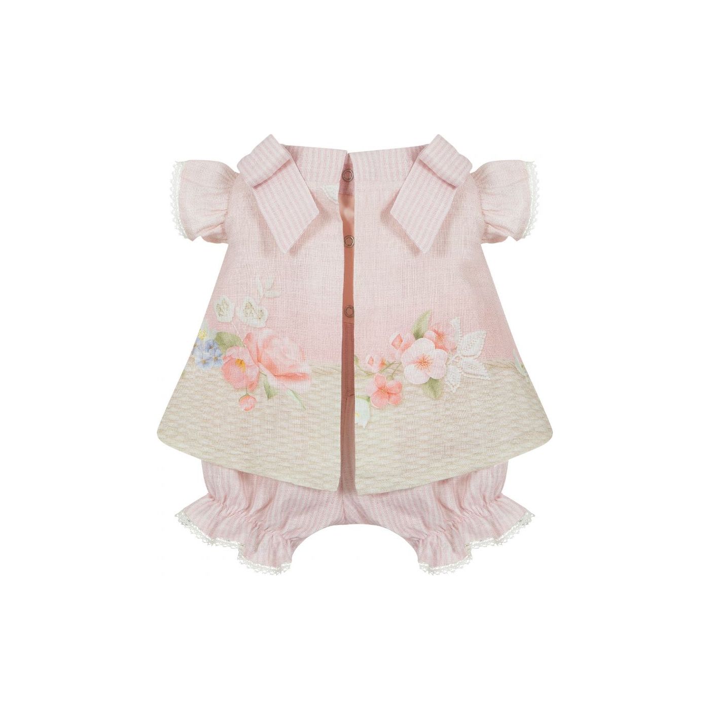 Pink baby jumper