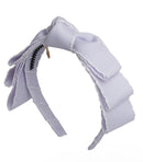 Knotted Heather Moonstitch Headband - Lilac