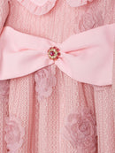 Pale Rose With Big Bow Dress