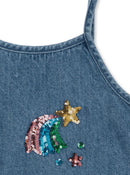 Magot Sequin Strap Dress