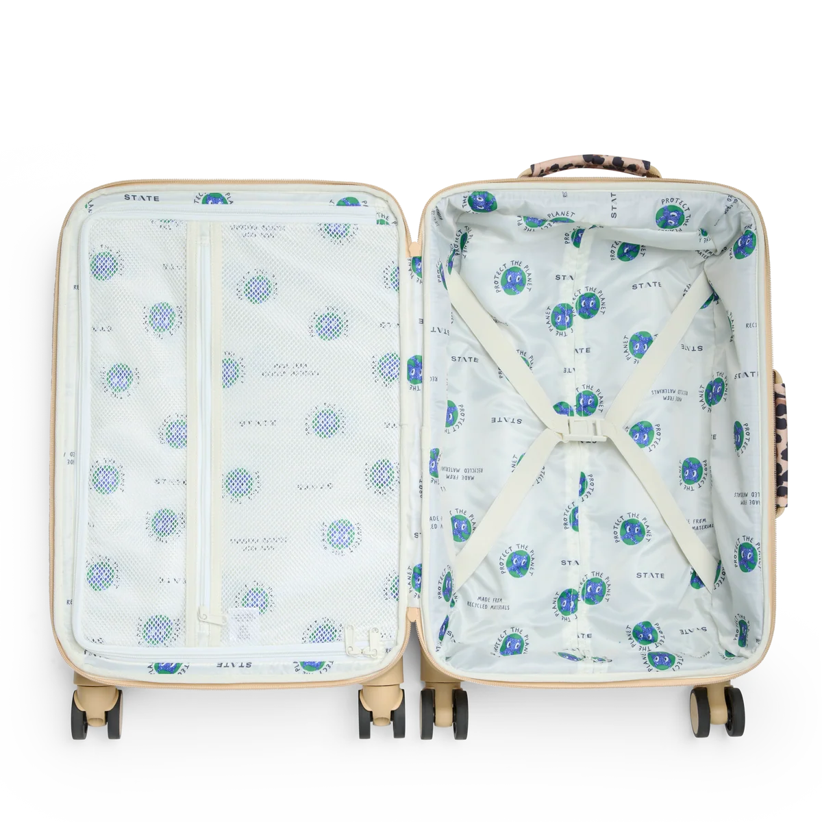 Logan Carry-on Suitcase Leopard