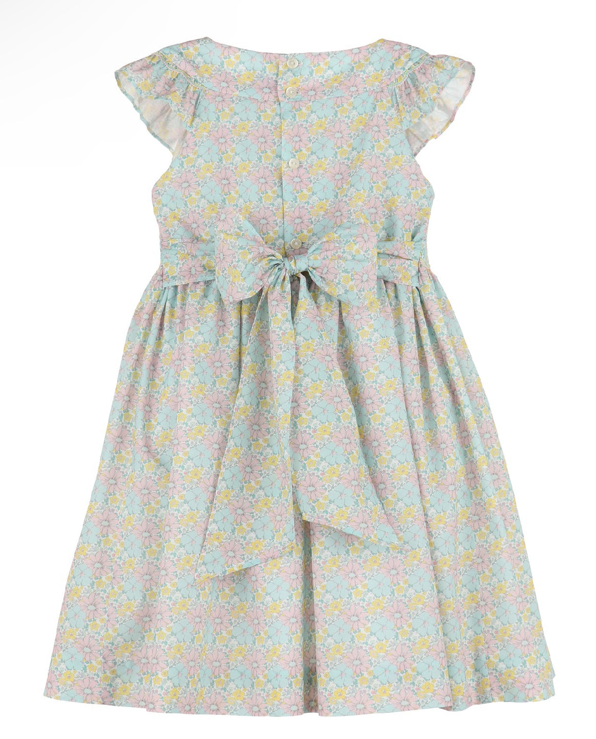 Floral Festival Smock Dress