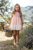 Mamey Iris Family Girl Dress