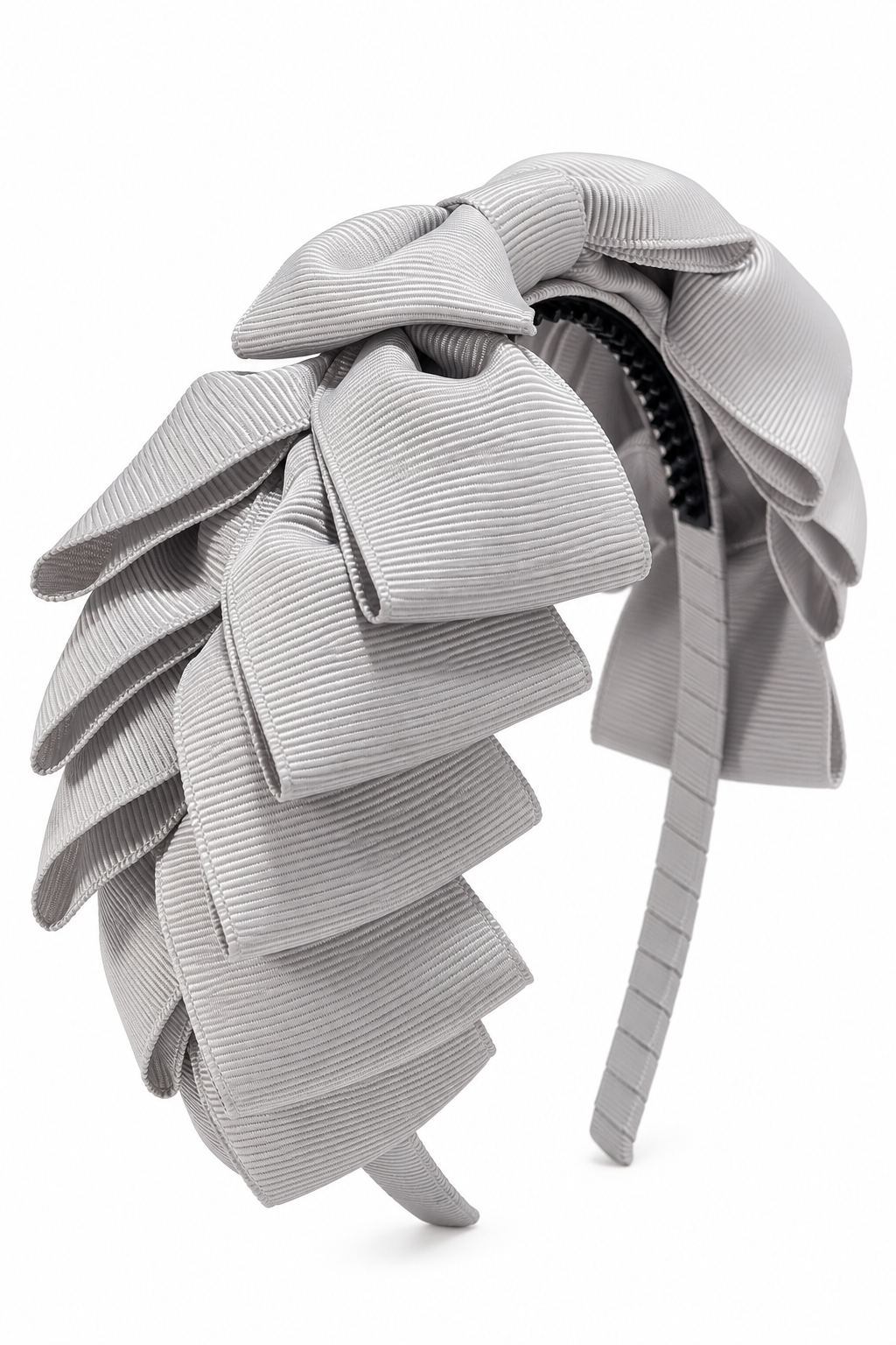 Pleated Ribbon - Grey