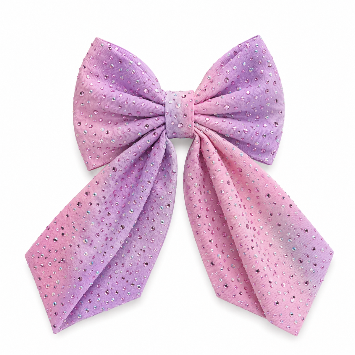 Jeweled Bow - Tie Dye
