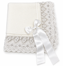 White & Silver Blanket