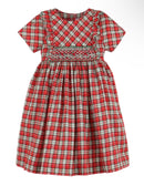Scottish Check Smock Dress
