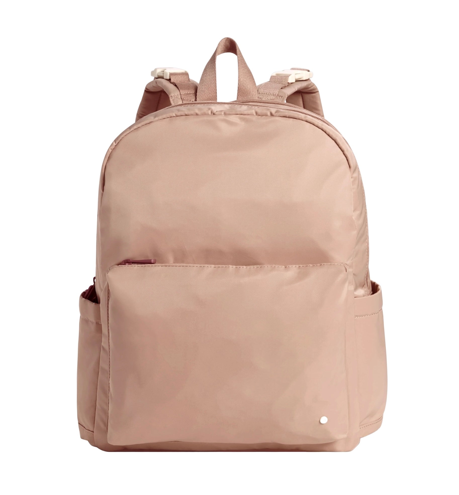 Large Nylon Lorimer Diaper Bag Latte