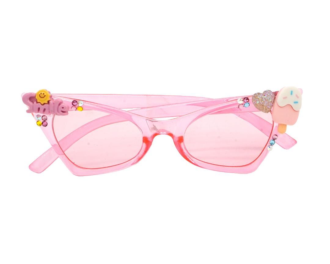Cat Eye Sunglasses - Pink