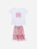 Pink Flowers Beauty Set