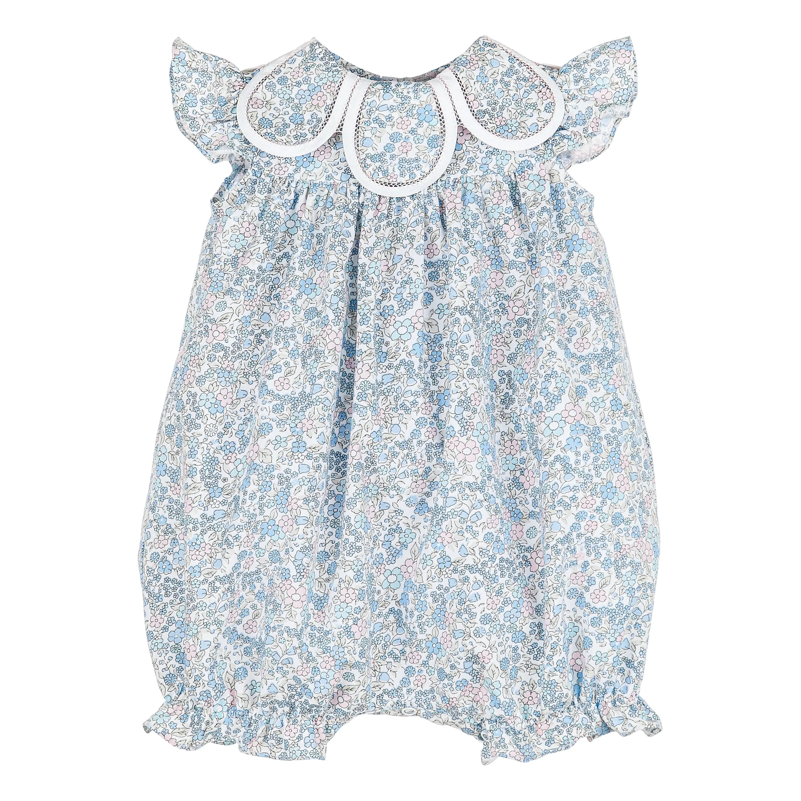 Indigo Florecitas Baby Dress