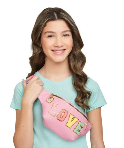 Fashion Bum Bag With Patches