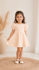 Glaise Dress Gots Creole Pink
