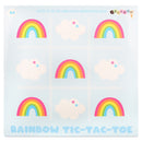 Rainbow Lucite Tic Tac Toe